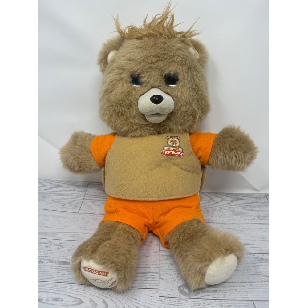 Teddy Ruxpin 2.0 Storytelling‎ Friend Animated Plush Toy Wicked Cool Toys